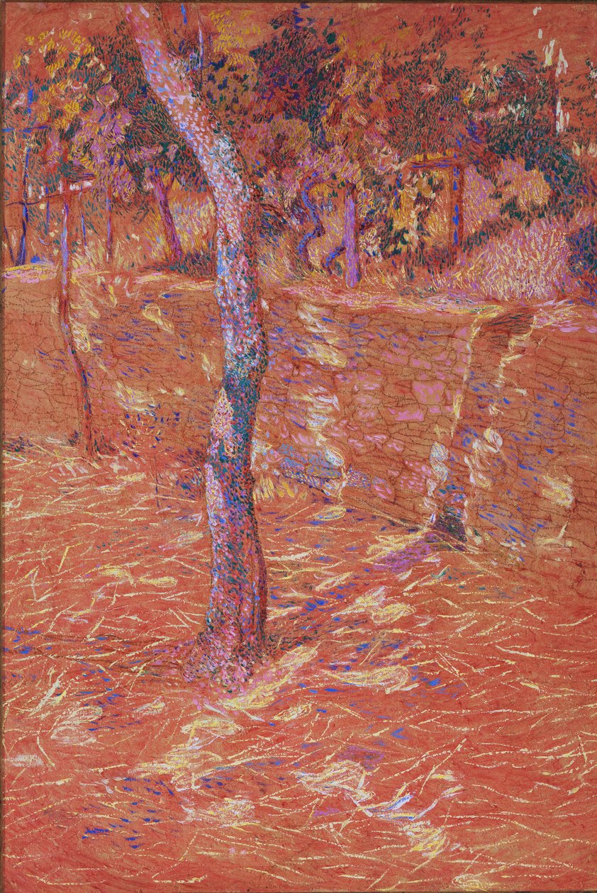 Drzewo i ściana, 1905-06 autorstwa Rubaldo Merello
