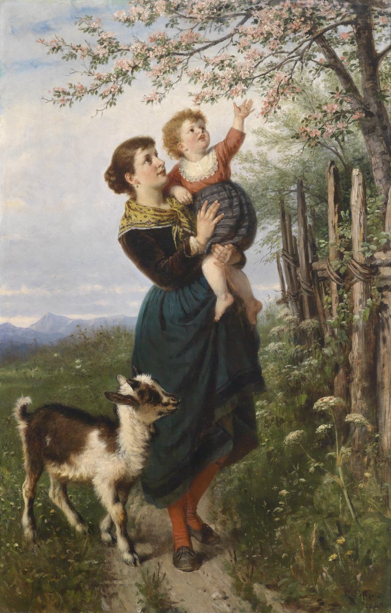 Kwiaty wiśni autorstwa Rudolf Epp