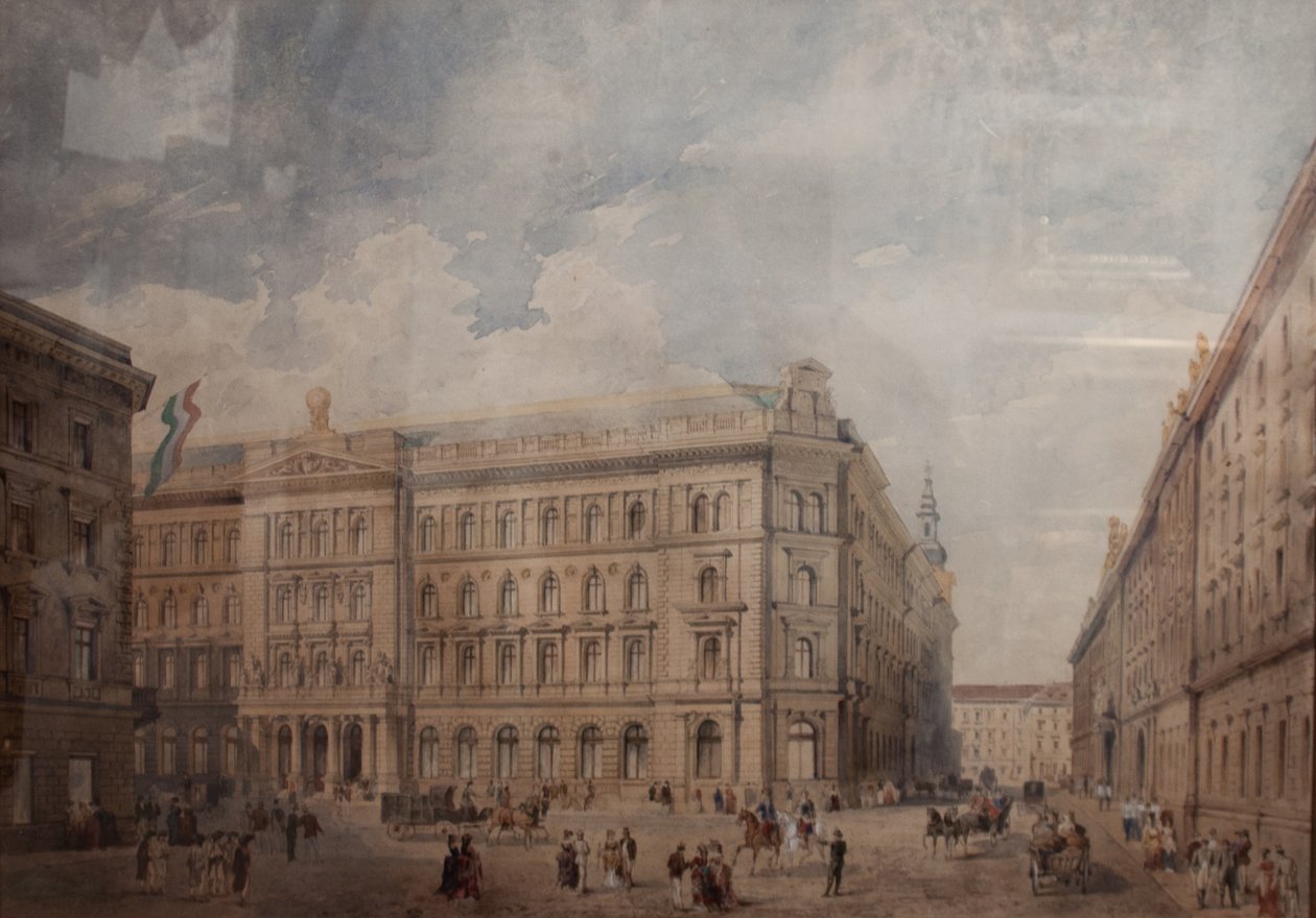 Dom Invalidusa w Peszcie autorstwa Rudolf von Alt