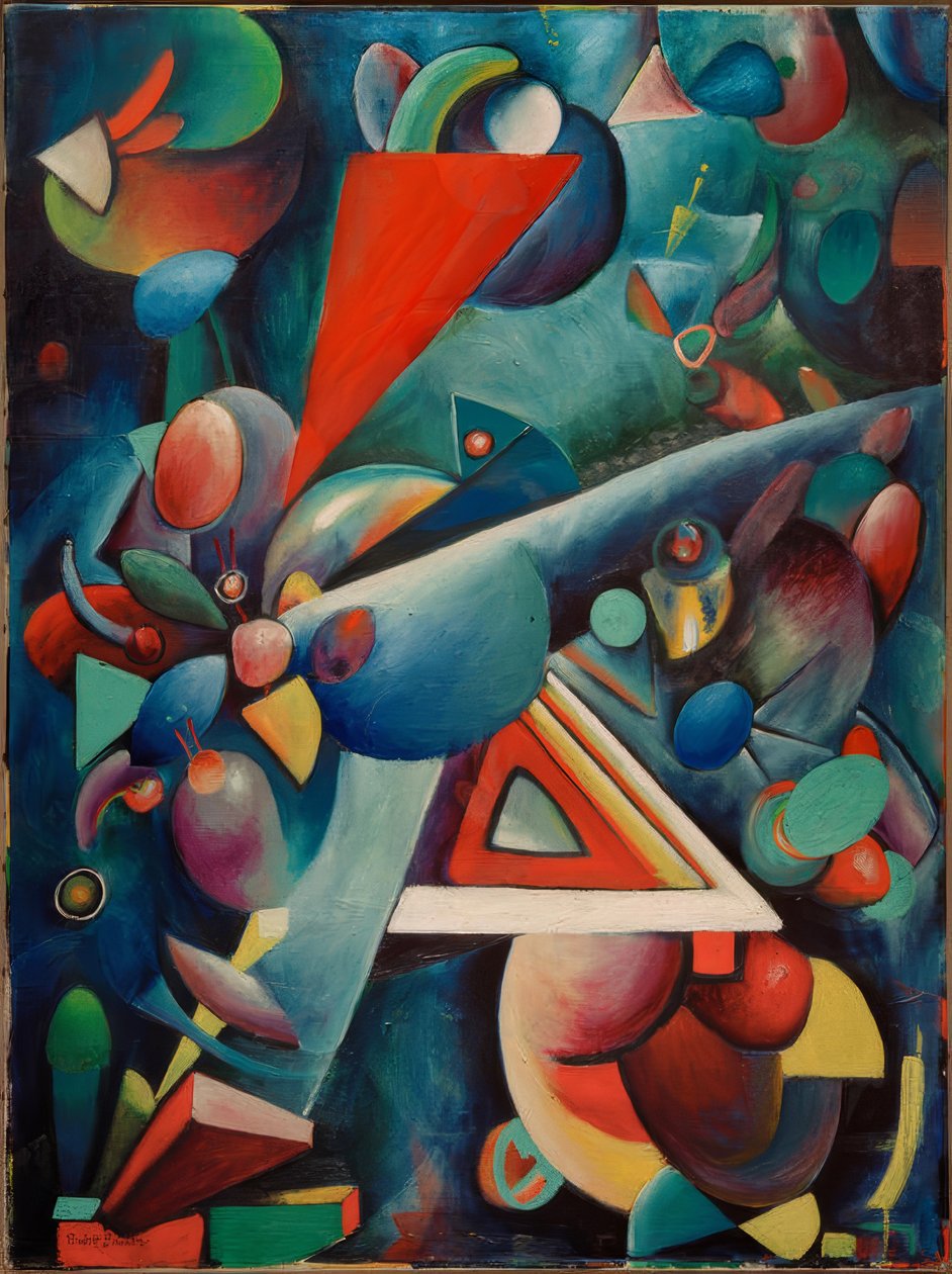 Skład XIV autorstwa Rudolf Bauer