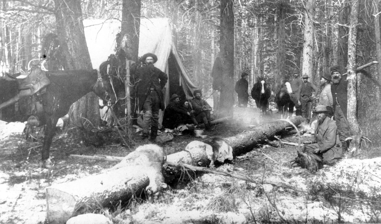 Strój myśliwski Cooke Rheas i Bob Coe