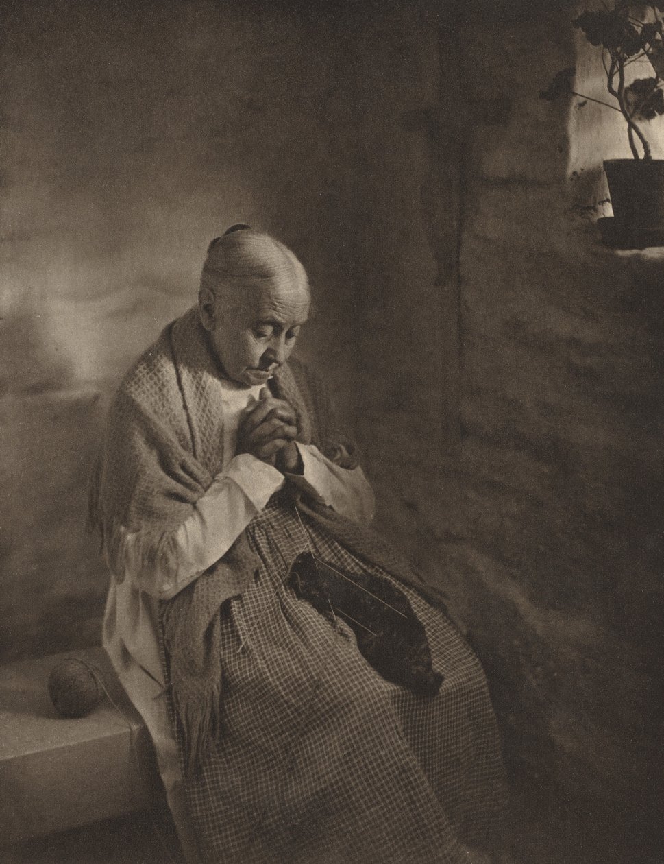 Dzwony na nieszpory, 1899 (zdjęcie) autorstwa Rudolf Eickemeyer