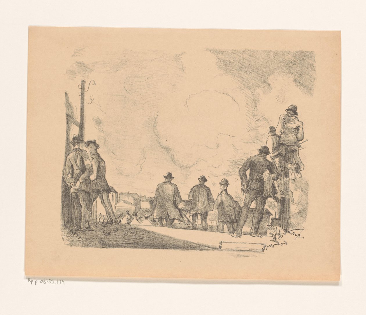 Wyścig konny w Berlinie Rennplatz w Berlinie (tytuł na obiekcie) autorstwa Rudolf Grossmann