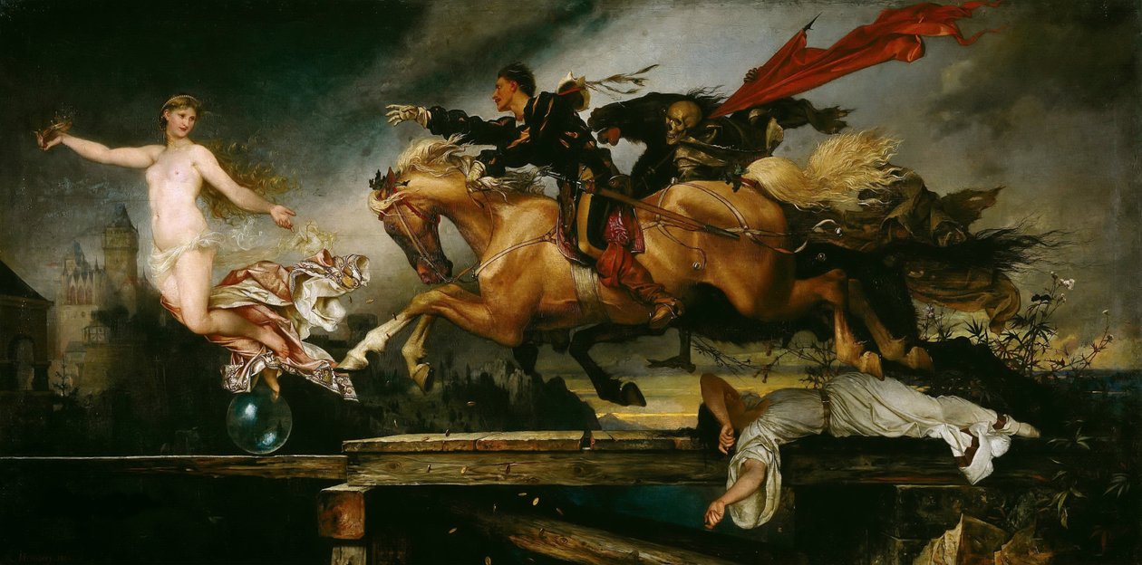 W pogoni za szczęściem, 1863-1868. autorstwa Rudolf Henneberg