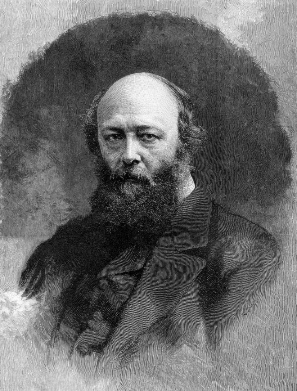 „Robert Gascoyne-Cecil, 3. markiz Salisbury”, 1886. autorstwa Rudolf Huthsteiner