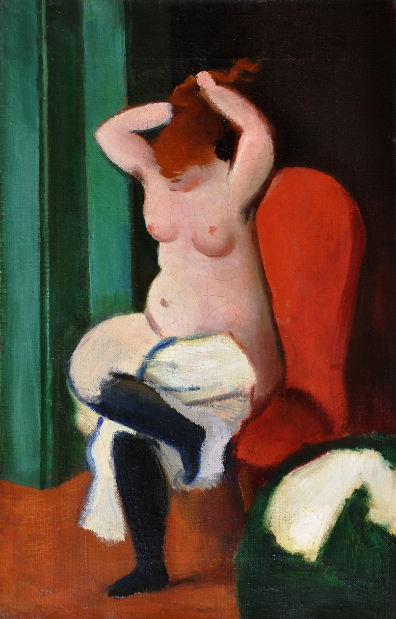 Toaleta, 1924 autorstwa Rudolf Kremlicka