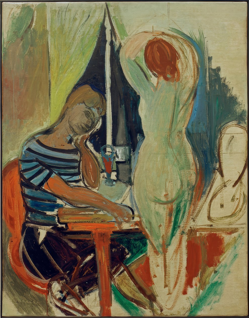 Powrót marynarza autorstwa Rudolf Levy