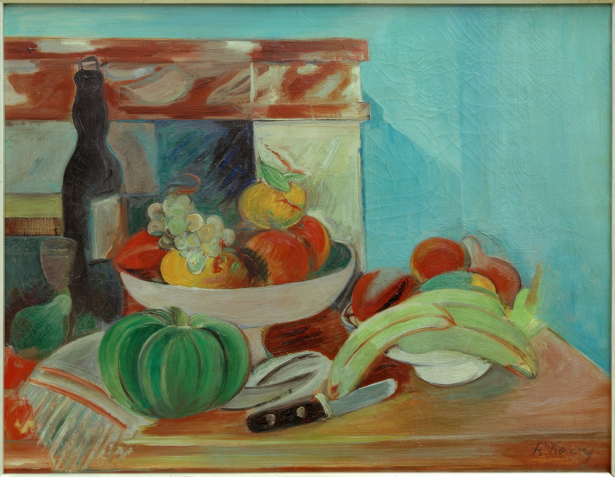 Martwa natura z owocami autorstwa Rudolf Levy