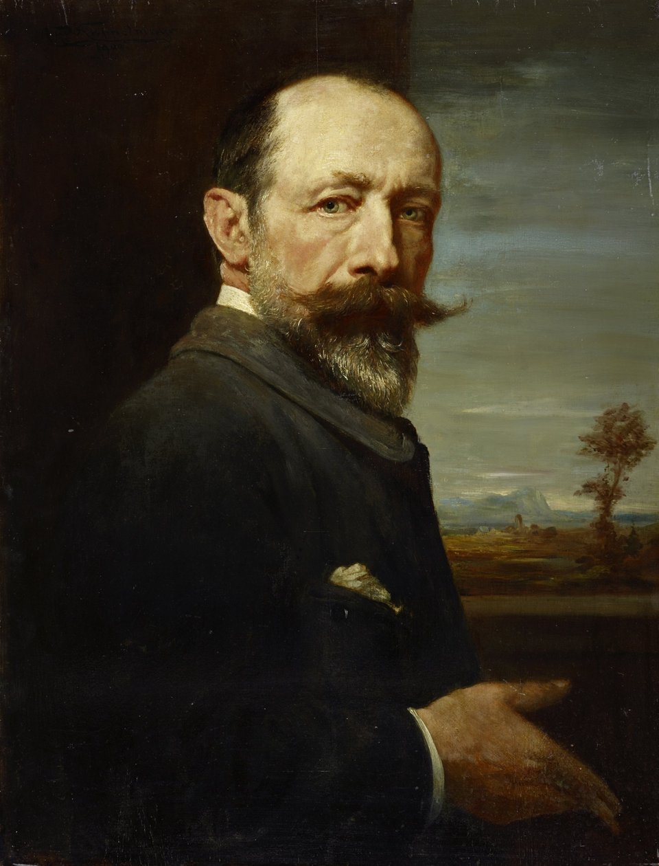 autoportret autorstwa Rudolf Michael Kuppelmayr