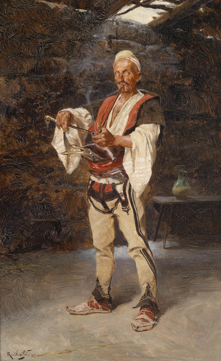 Czarnogórca autorstwa Rudolf Otto von Ottenfeld