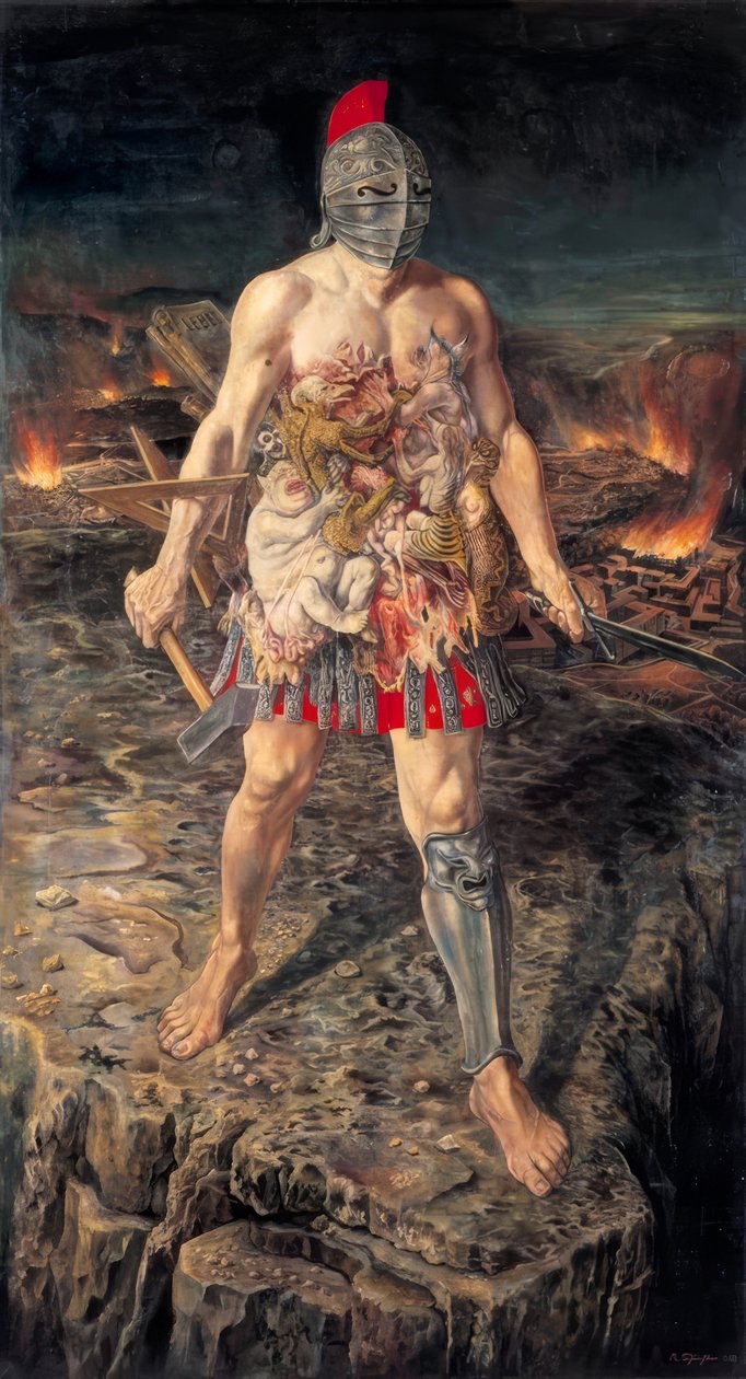 Ślepa siła autorstwa Rudolf Schlichter