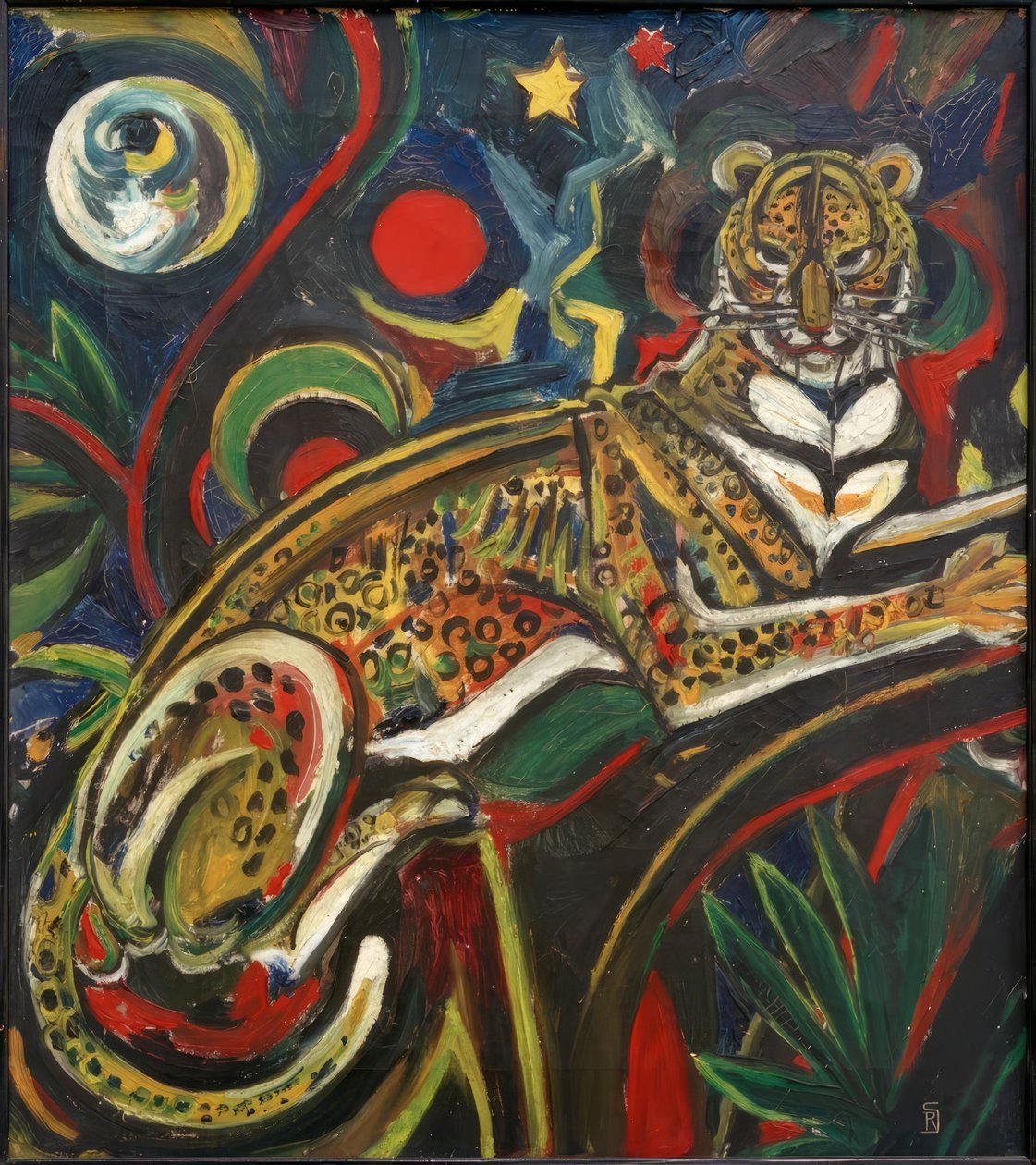 Lampart autorstwa Rudolf Schlichter