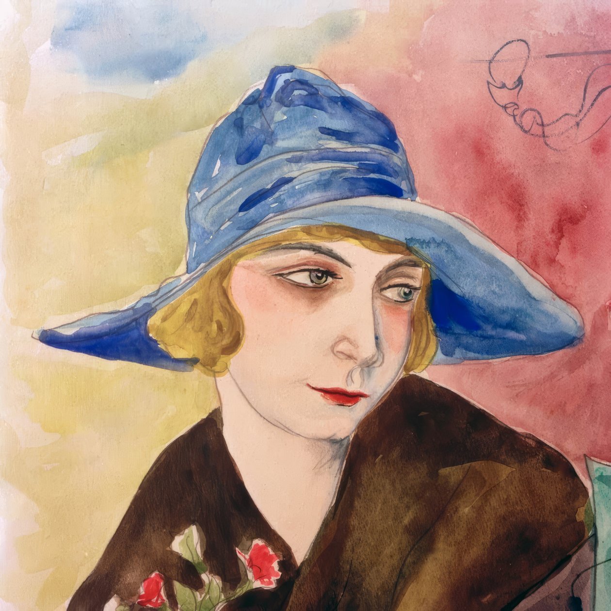 Pozdrowienia z Lesbos (fragment) autorstwa Rudolf Schlichter