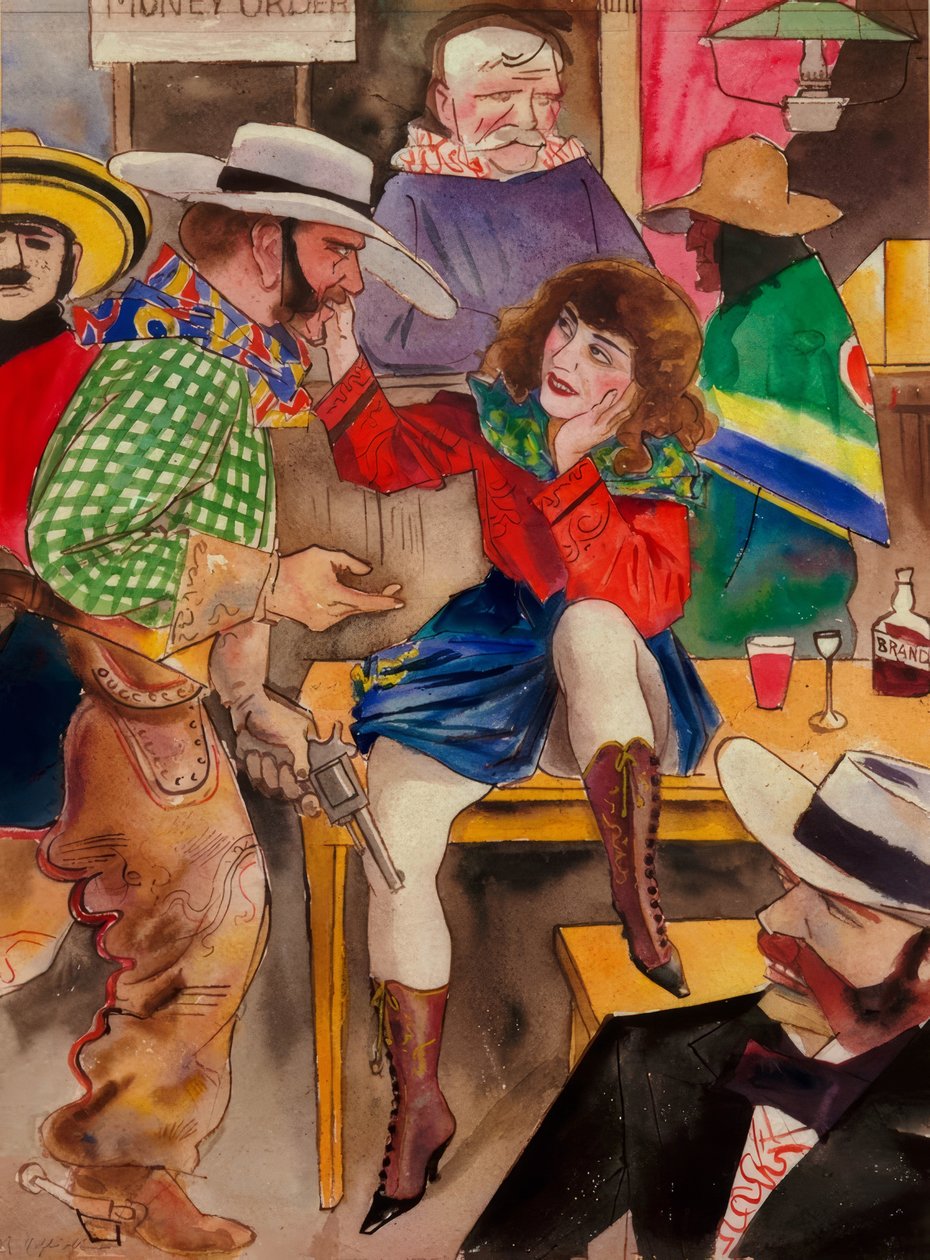 Twarda kalifornijska ruda autorstwa Rudolf Schlichter