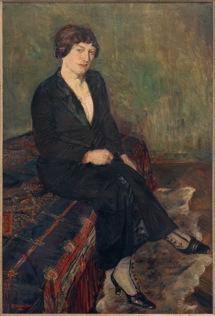 Siostra artysty autorstwa Rudolf Schlichter