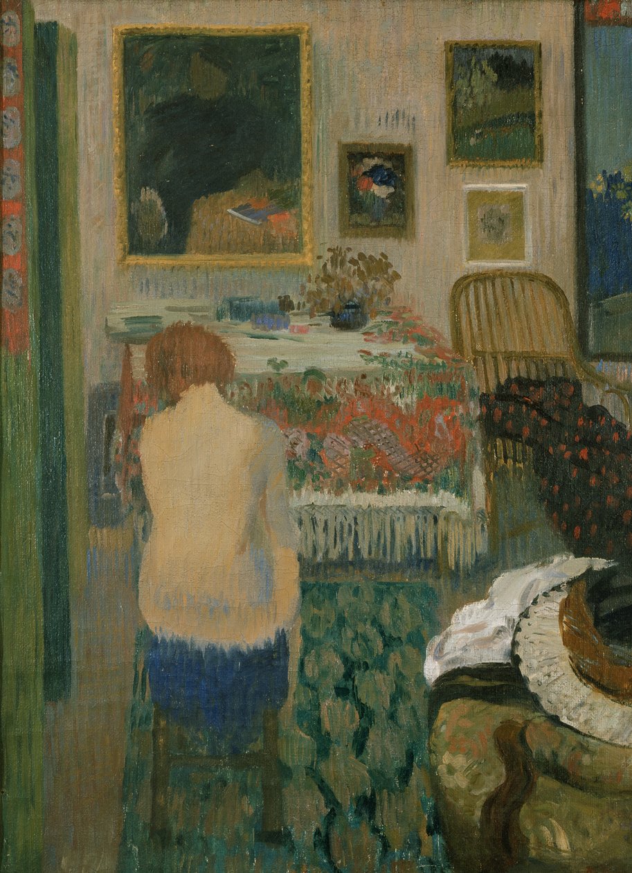 Akt w studio autorstwa Rudolf Vejrych