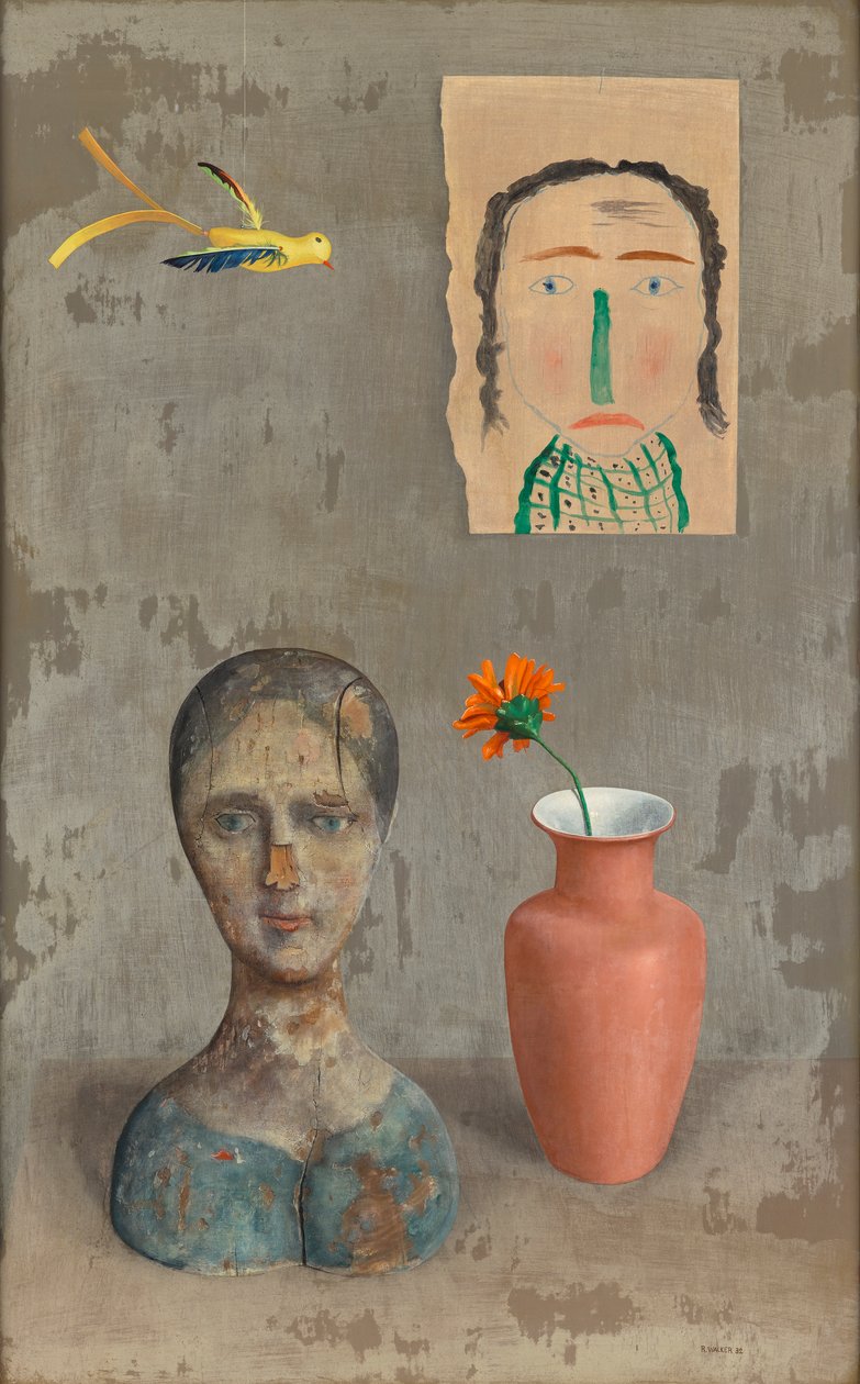 Martwa natura z dwiema głowami autorstwa Rudolf Wacker