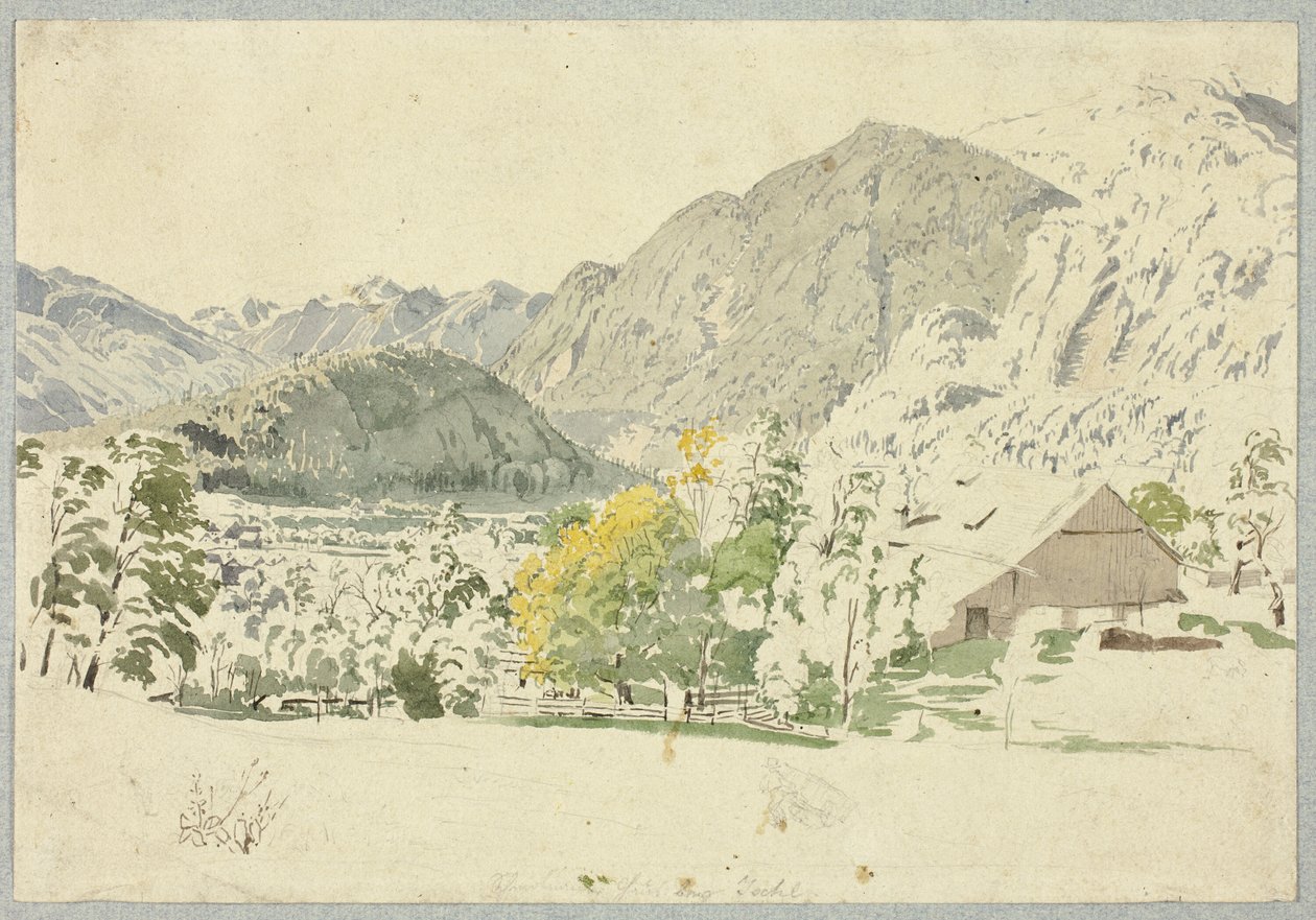 Schmolnau w pobliżu Ischl autorstwa Rudolf von Alt
