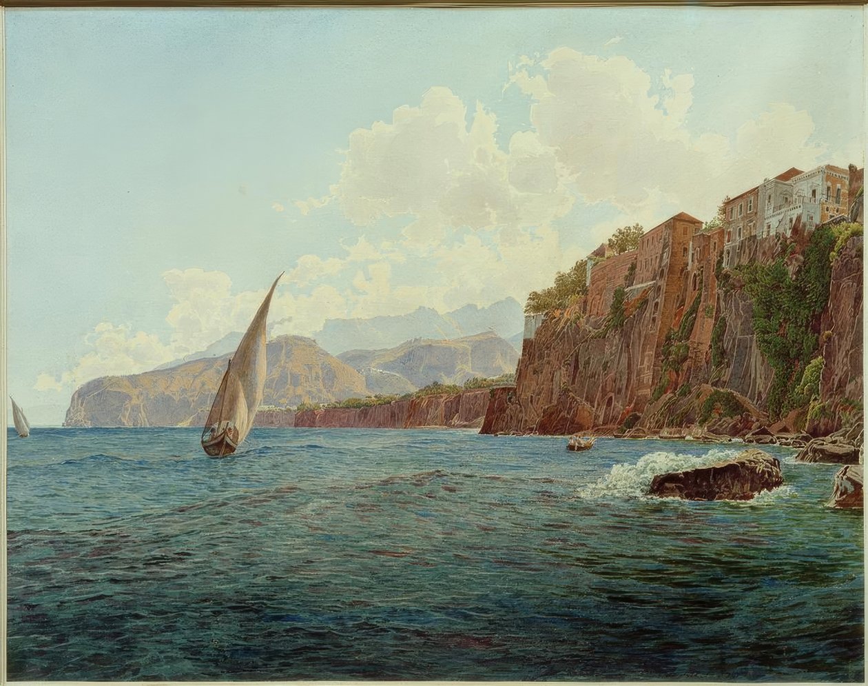 Sorrento / Sorrento (Kampania, Włochy). autorstwa Rudolf von Alt