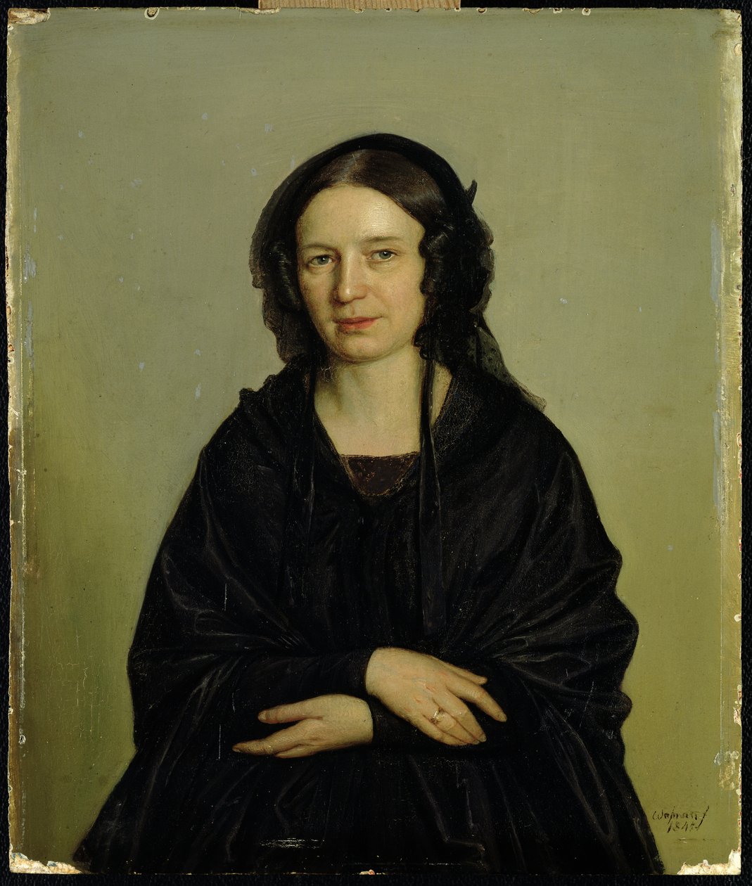 Mary Kramer (1797-1871), 1845 autorstwa Rudolph Friedrich Wasmann