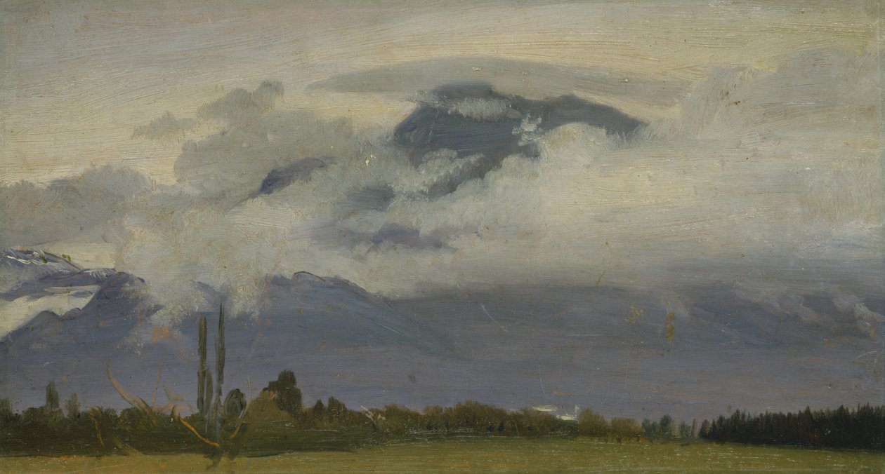 Pierścień Chmur, Tyrol autorstwa Rudolph Friedrich Wasmann