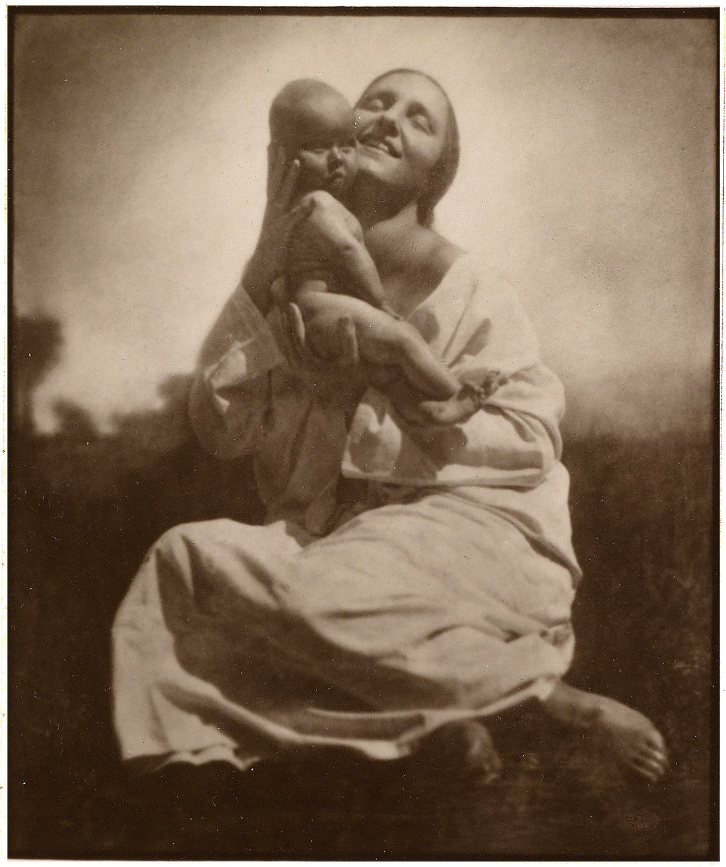Matka i dziecko ok. 1925 autorstwa Rudolph Koppitz