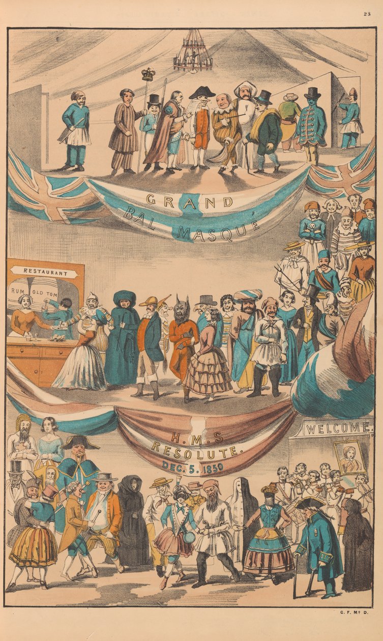 Faksymile ilustrowanych wiadomości, ok. 1852 r. (faksymile) autorstwa Rudolph Ackermann