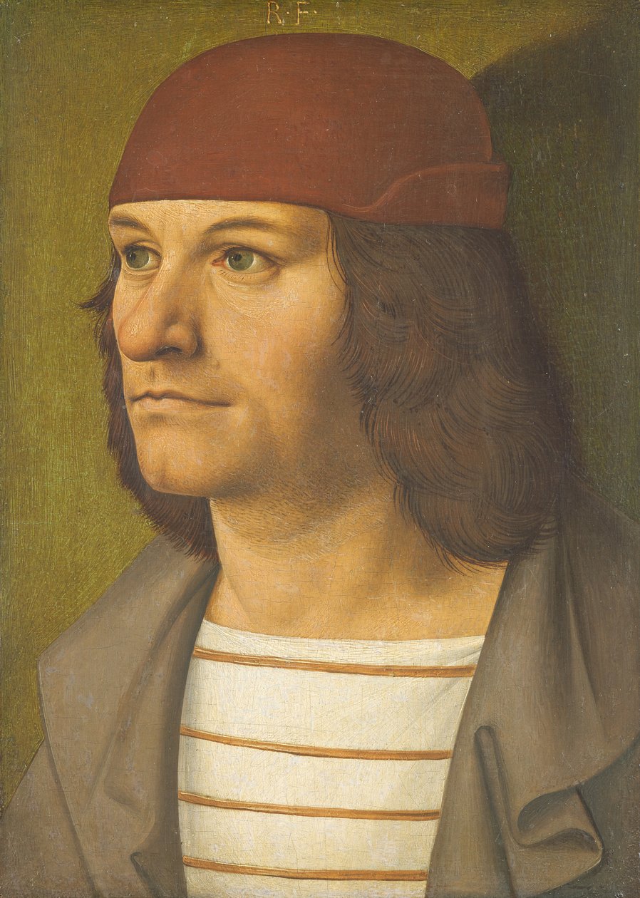 Portret malarza Jobsta Seyfrida autorstwa Rueland Frueauf d. Ä.