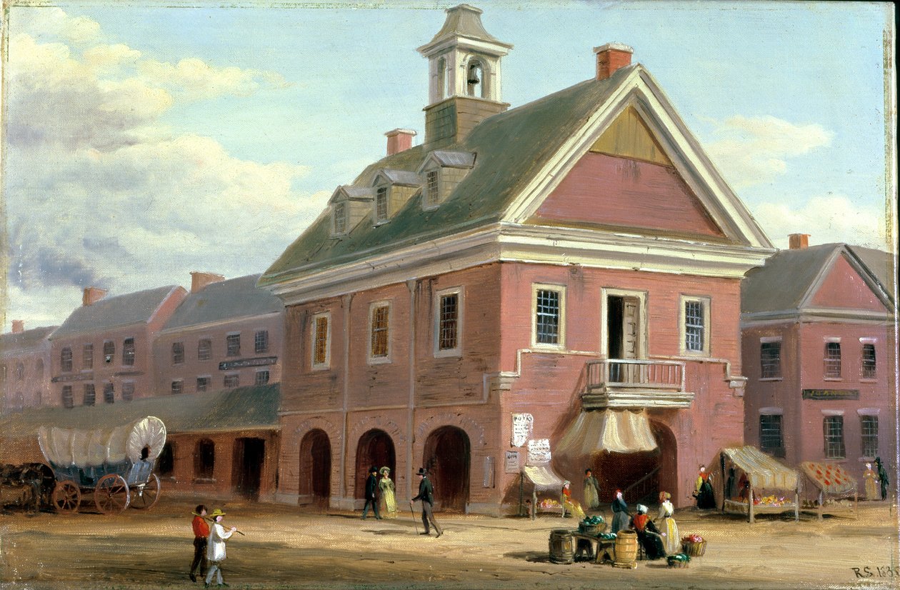 Budynek sądu, Filadelfia autorstwa Russell William Thompson Smith