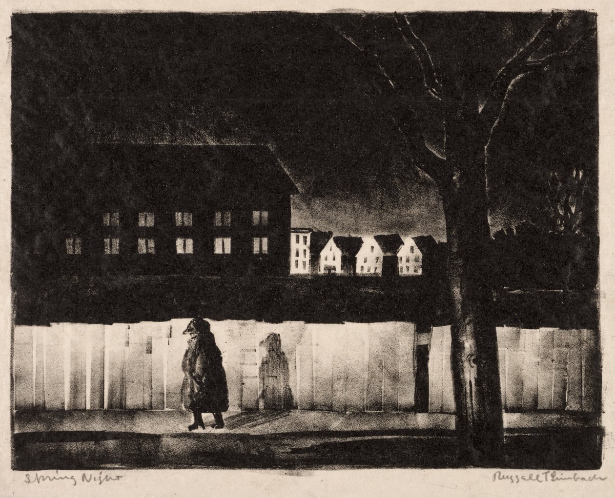 Wiosenna noc autorstwa Russell T. Limbach