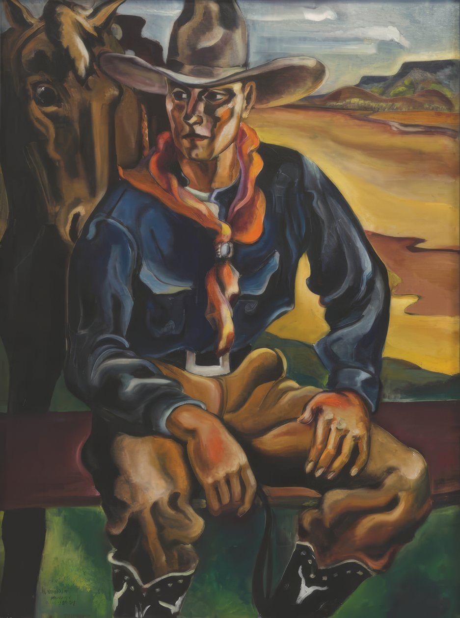 Cow-Man autorstwa Russell Vernon Hunter