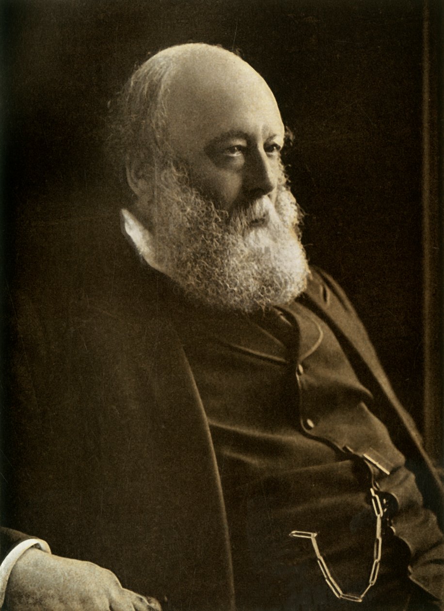 „The Marquis of Salisbury, K.G., premier i minister spraw zagranicznych”, 1900. autorstwa Russell and Sons