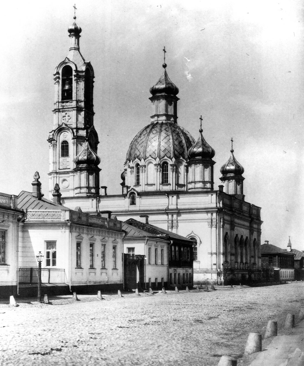 Kościół Zaśnięcia Najświętszej Marii Panny, Moskwa, 1857 autorstwa Russian Photographer