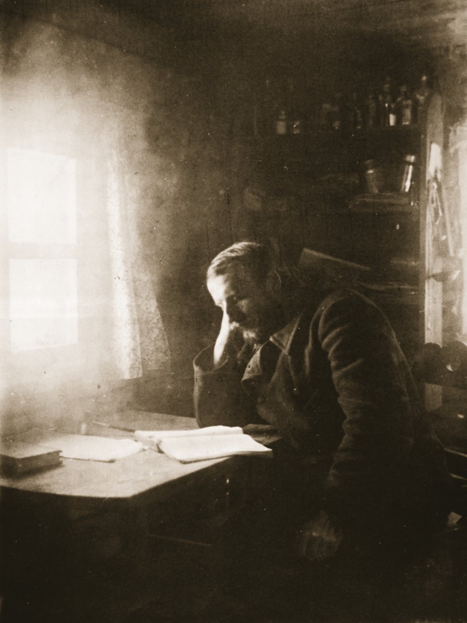 Zesłanie polityczne na Syberii, lata 90. XIX wieku (zdjęcie w sepii) autorstwa Russian Photographer