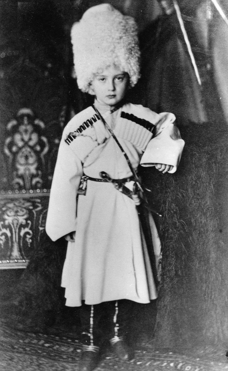 Portret wielkiego księcia Mikołaja Michajłowicza Rosji autorstwa Russian Photographer