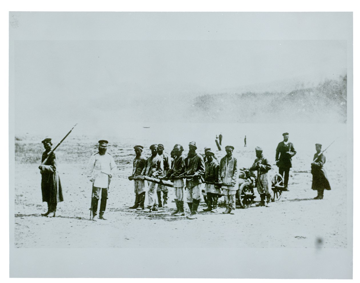 Więźniowie na Syberii, 1897 autorstwa Russian Photographer