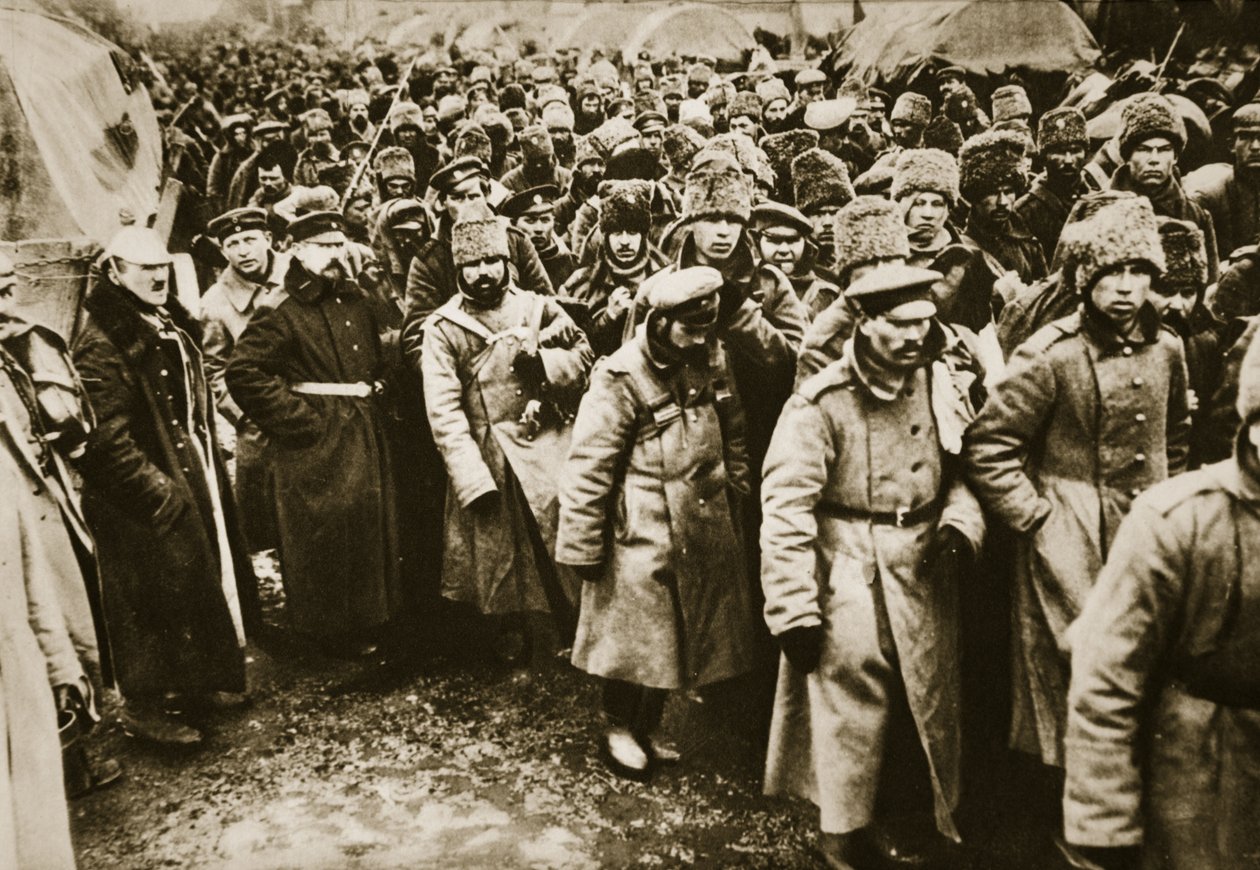 Wielki Książę Mikołaj stracił w samych więźniach 750 000 mężczyzn (zdjęcie w sepii) autorstwa Russian Photographer