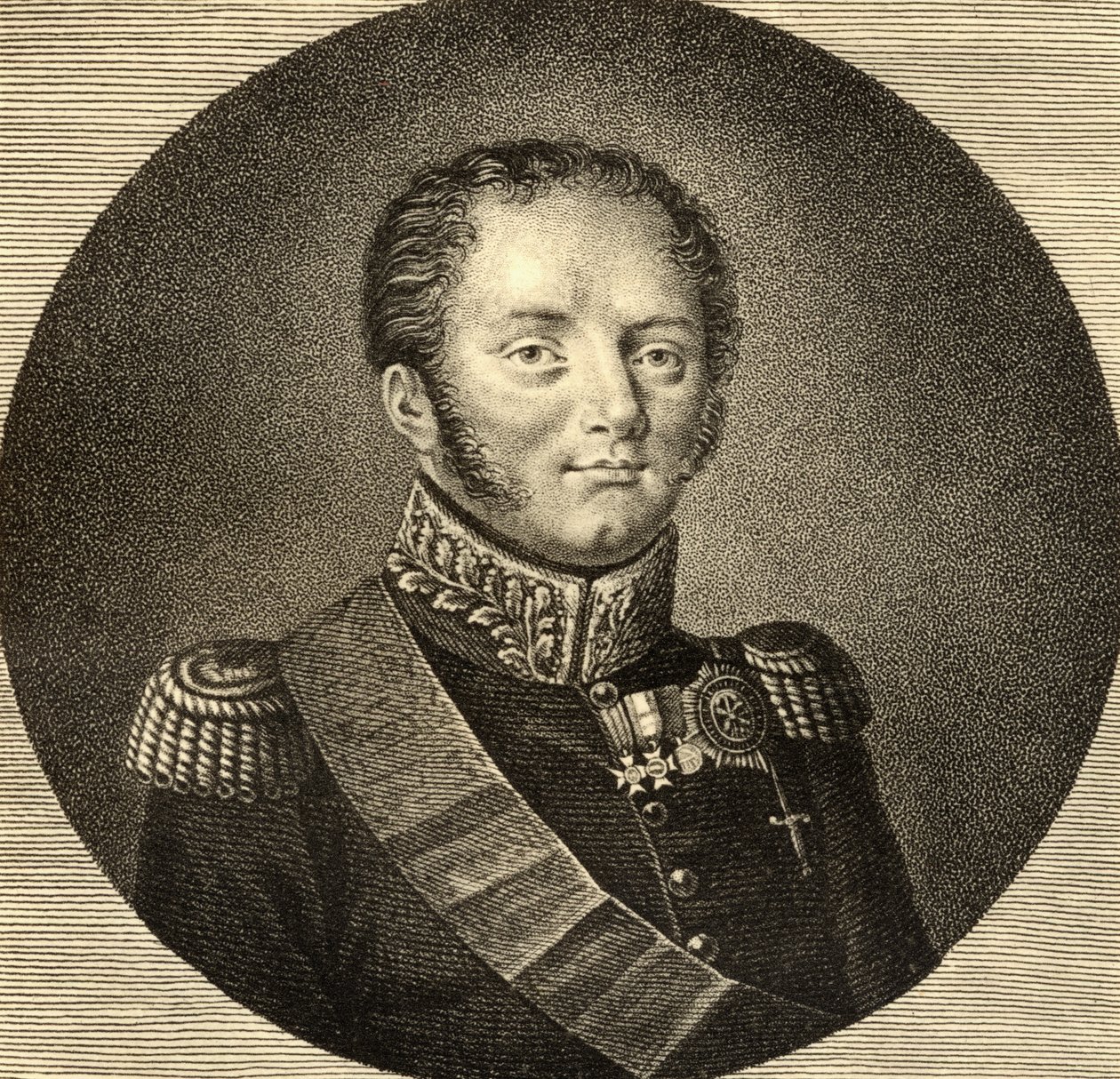 Aleksander I (1777-1825) z Rosji autorstwa Russian School