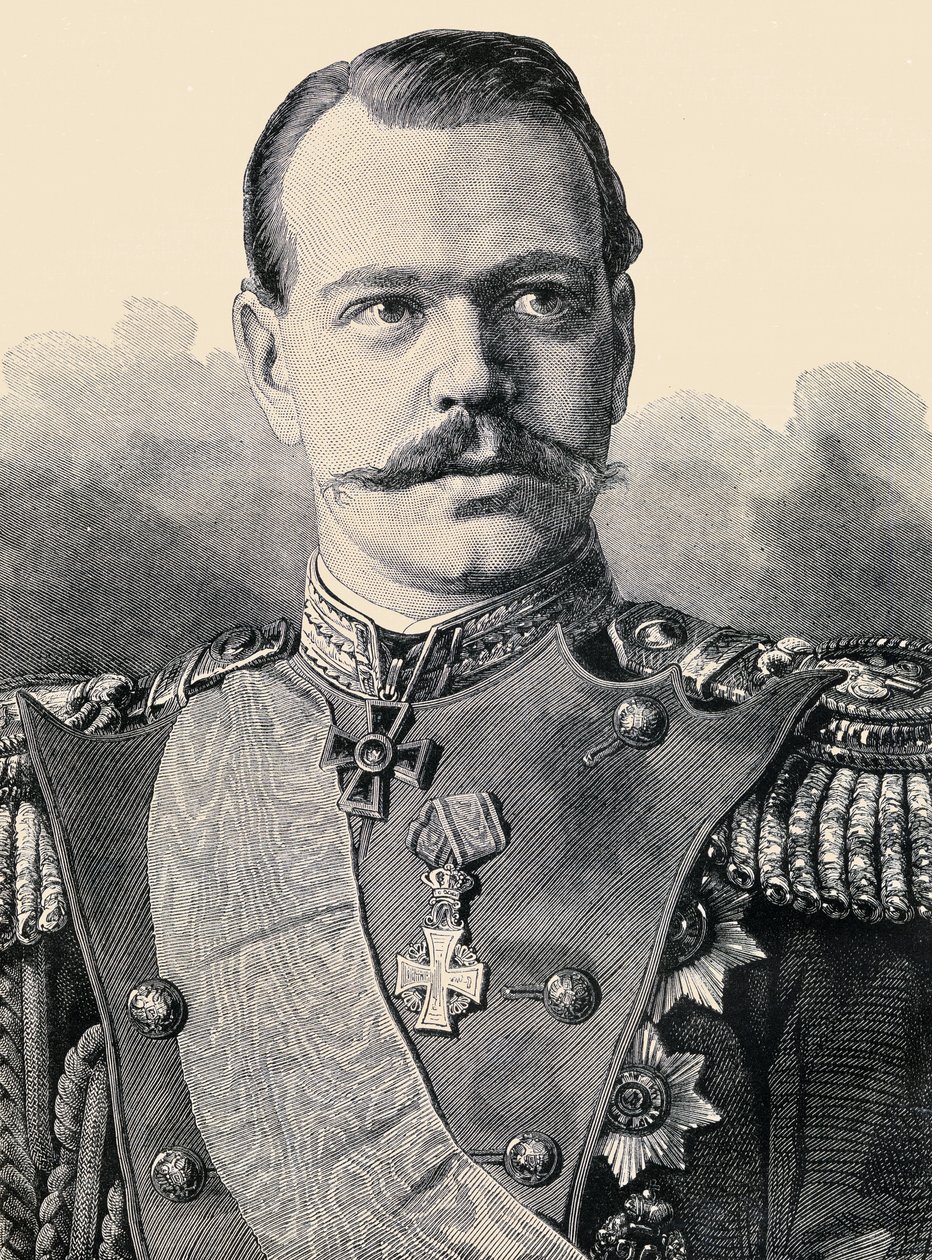 Wielki Książę Aleksander Aleksandrowicz III (1845-1894) autorstwa Russian School