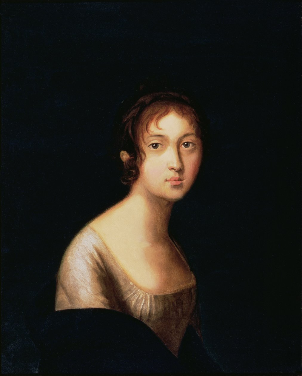 Portret Natalii Gonczarowej, lata 20. XIX wieku autorstwa Russian School