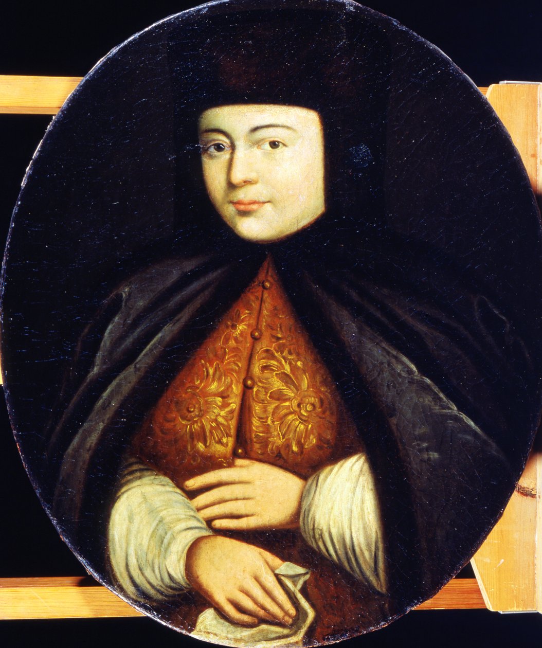Portret Natalii Kiriłłownej Naryszkiny (1651-94) autorstwa Russian School