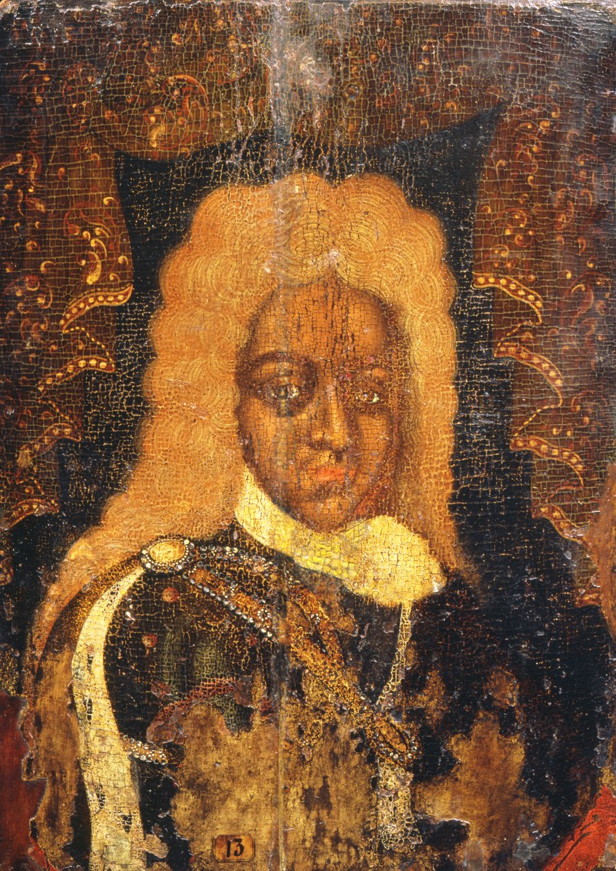 د زار الکسي I (1629-shsh) پولی انځور autorstwa Russian School