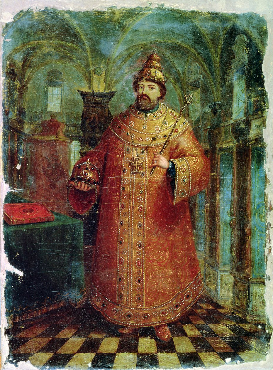 Car Iwan Aleksiejewicz V (1666) autorstwa Russian School