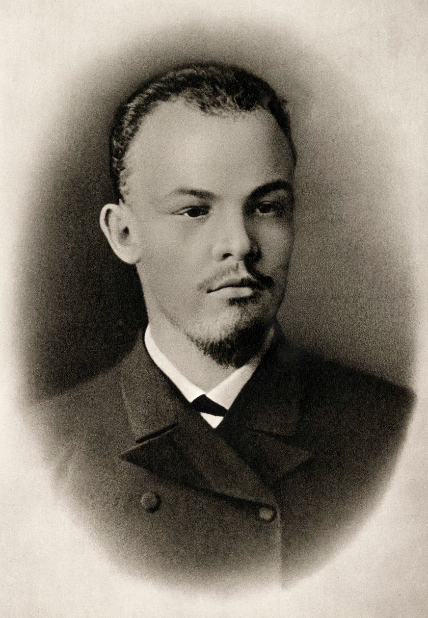 Lenin (Władimir Iljicz Uljanow powiedział autorstwa Russian Photographer