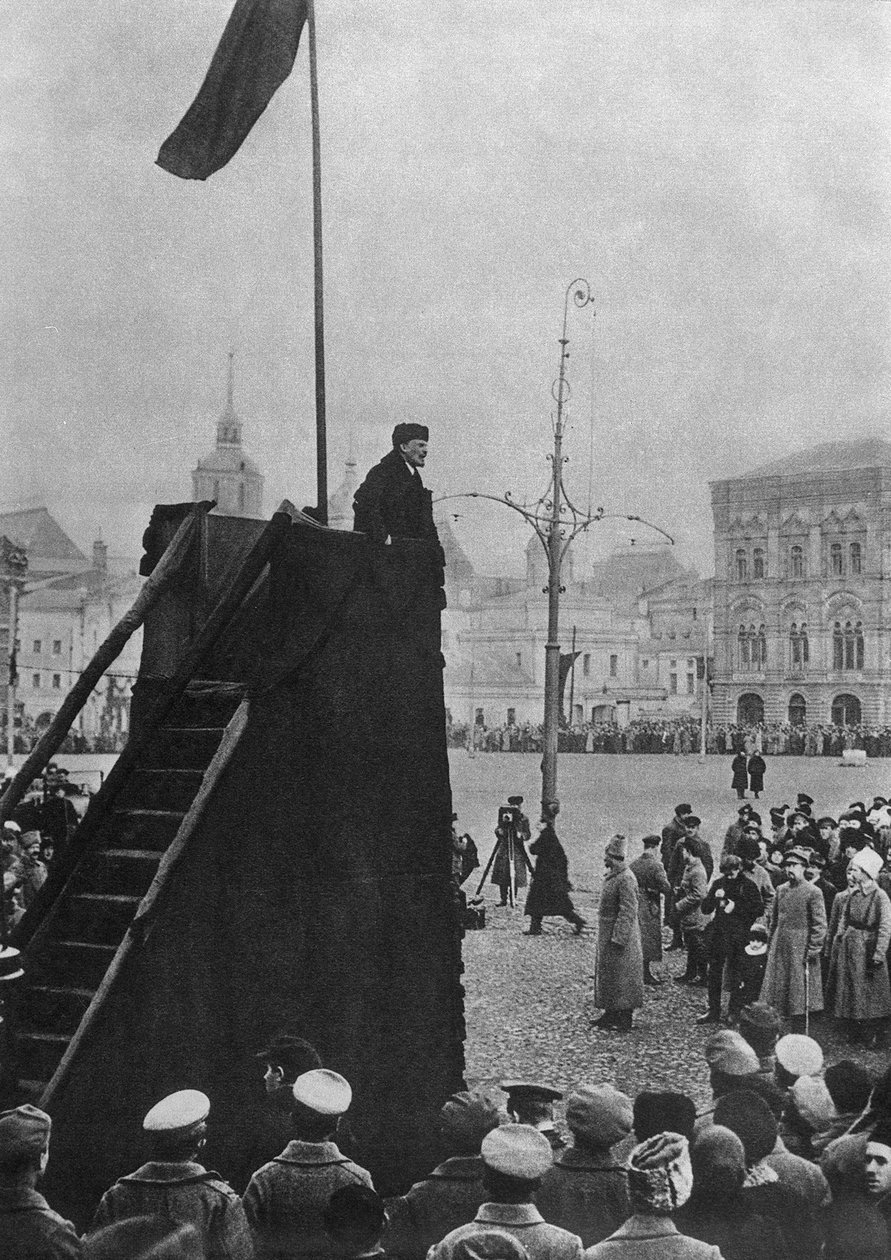 Lenin, Plac Czerwony, Moskwa autorstwa Russian Photographer