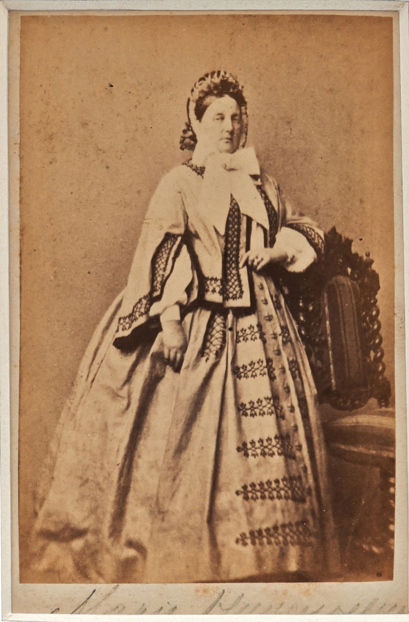Marie Nikolaievna de Russie (1819-1876) - Wielka Księżna Maria Nikołajewna Rosji (1819-1876), księżna Leuchtenberg, Anonimowa. Zdjęcie albuminy autorstwa Russian Photographer