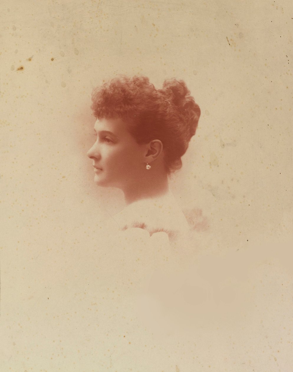 Marie Pavlovna de Russie - Wielka Księżna Maria Pawłowna Rosji (1854-1920), Anonim. Fotografia żelatynowa srebrna autorstwa Russian Photographer