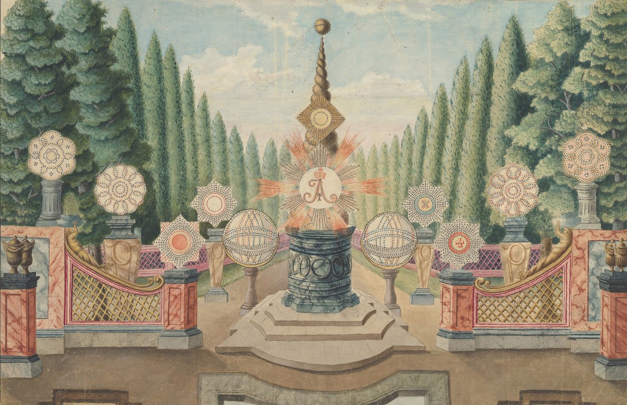 Koronacja cara Aleksandra I, Moskwa, wrzesień 1801, 1801 (wc) autorstwa Russian School