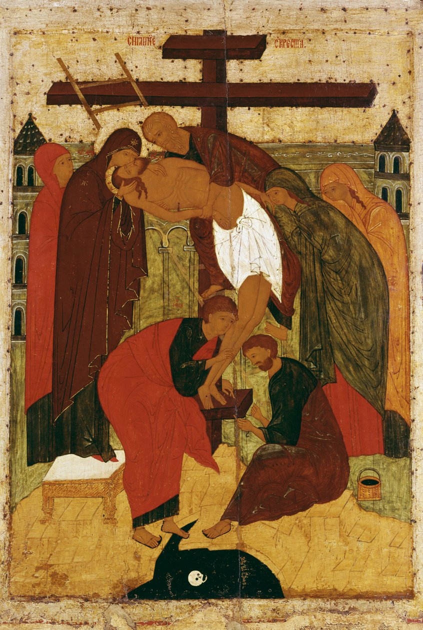Zejście z Krzyża, 1475-1499 autorstwa Russian School