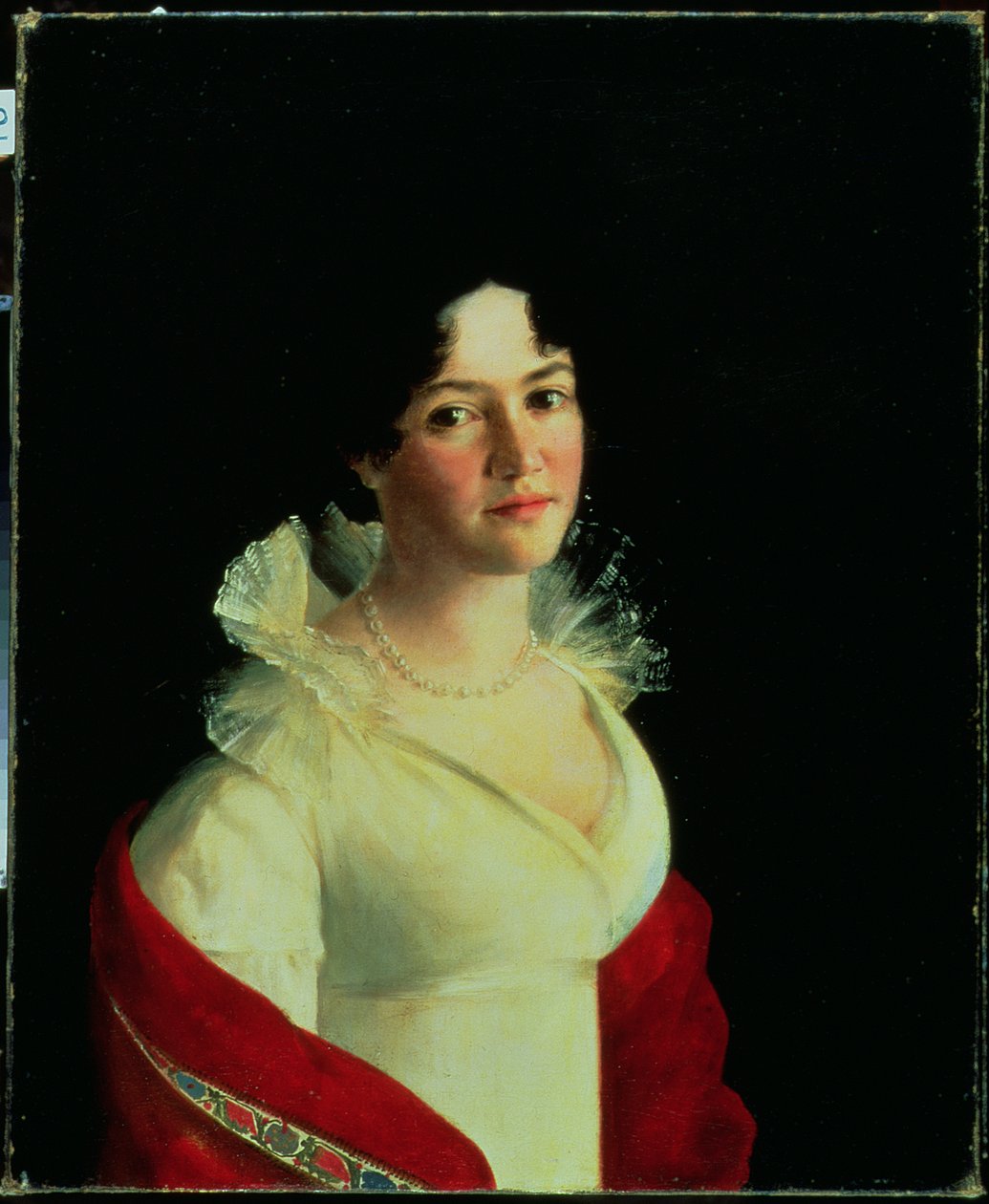 Portret hrabiny Natalii Pawłownej Zubowej (1801-68) ok. 1820 autorstwa Russian School